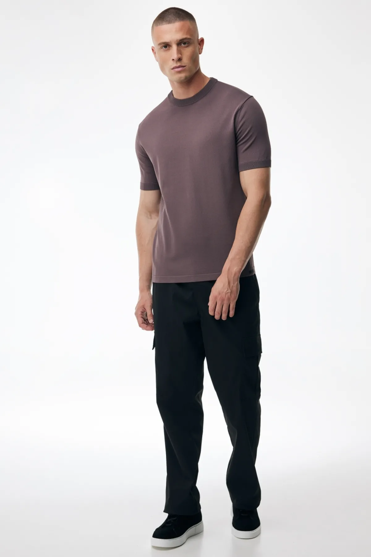 Roundneck T-shirt | Mauve
