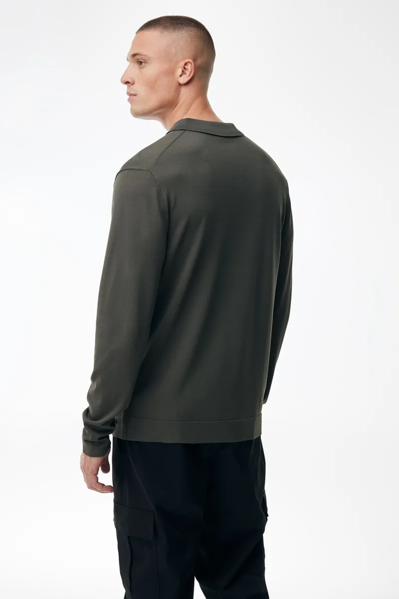 Polo Longsleeve | Groen
