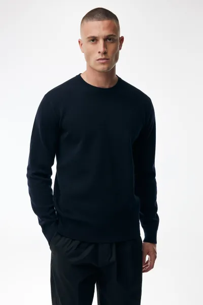 Roundneck | Donkerblauw