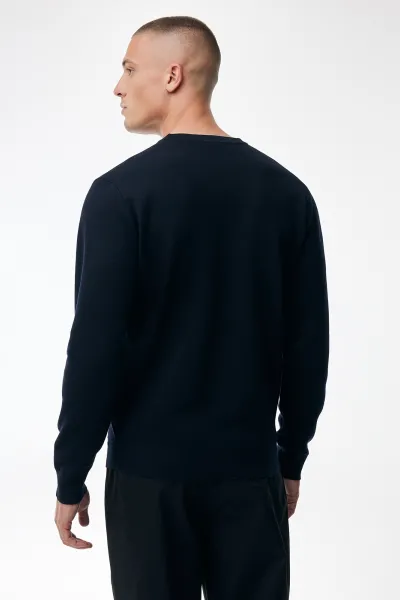 Roundneck | Donkerblauw