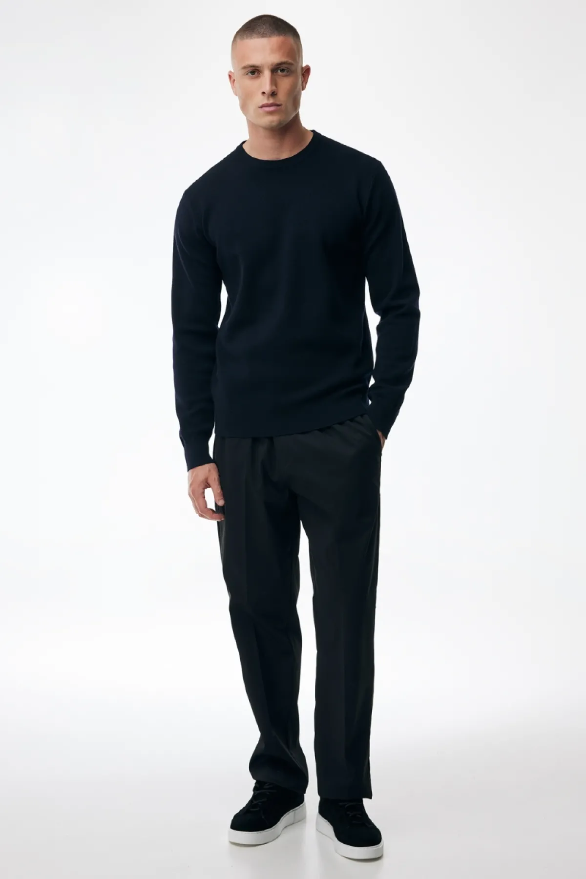 Roundneck | Donkerblauw