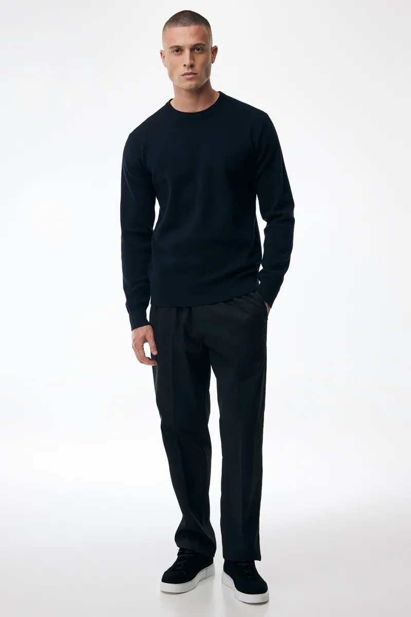 Roundneck | Donkerblauw