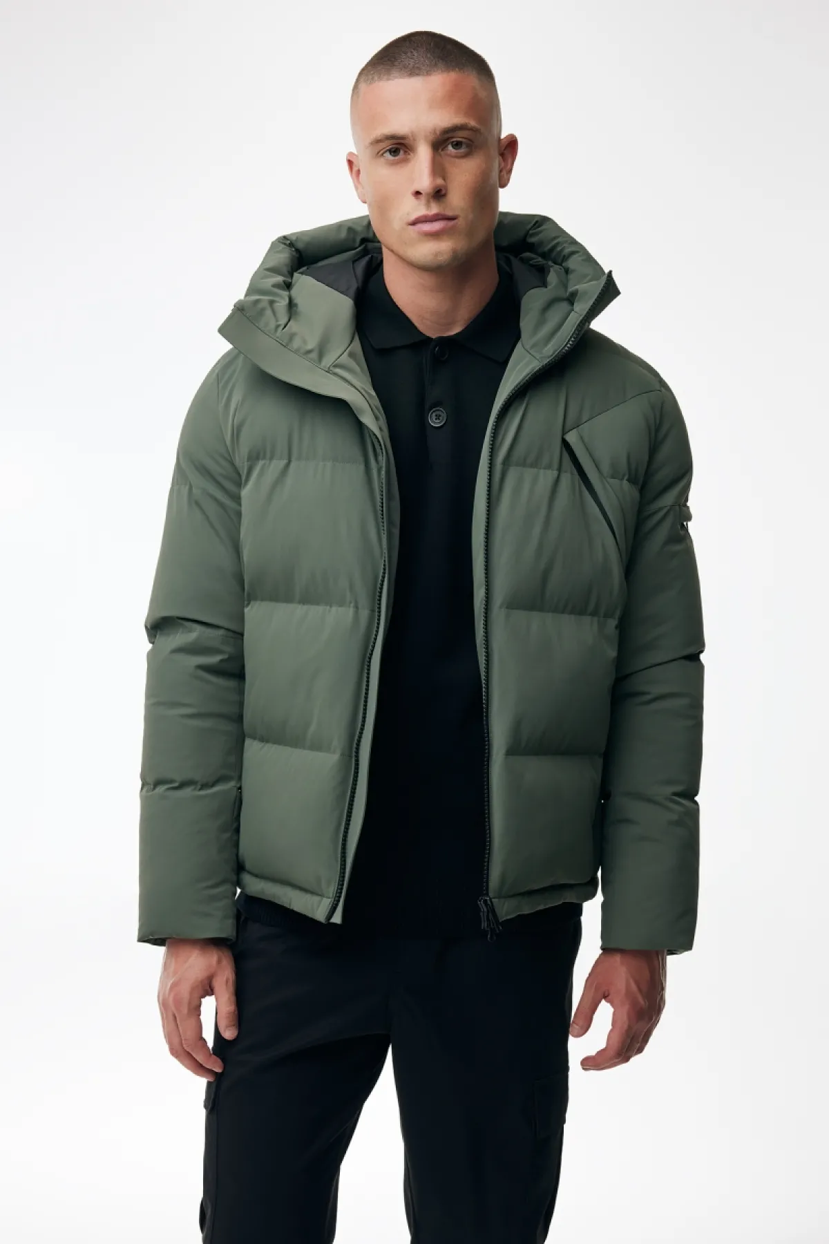 Winterjas Cross | Groen
