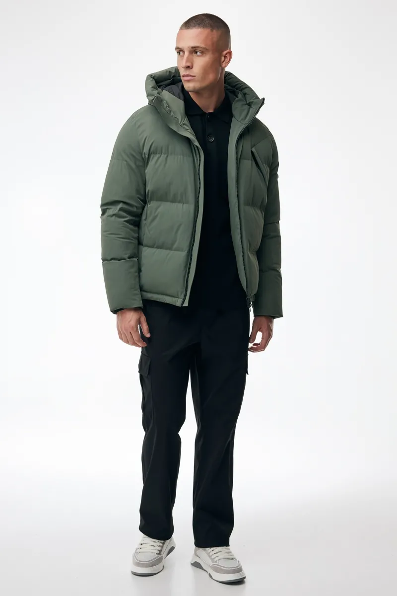 Winterjas Cross | Groen