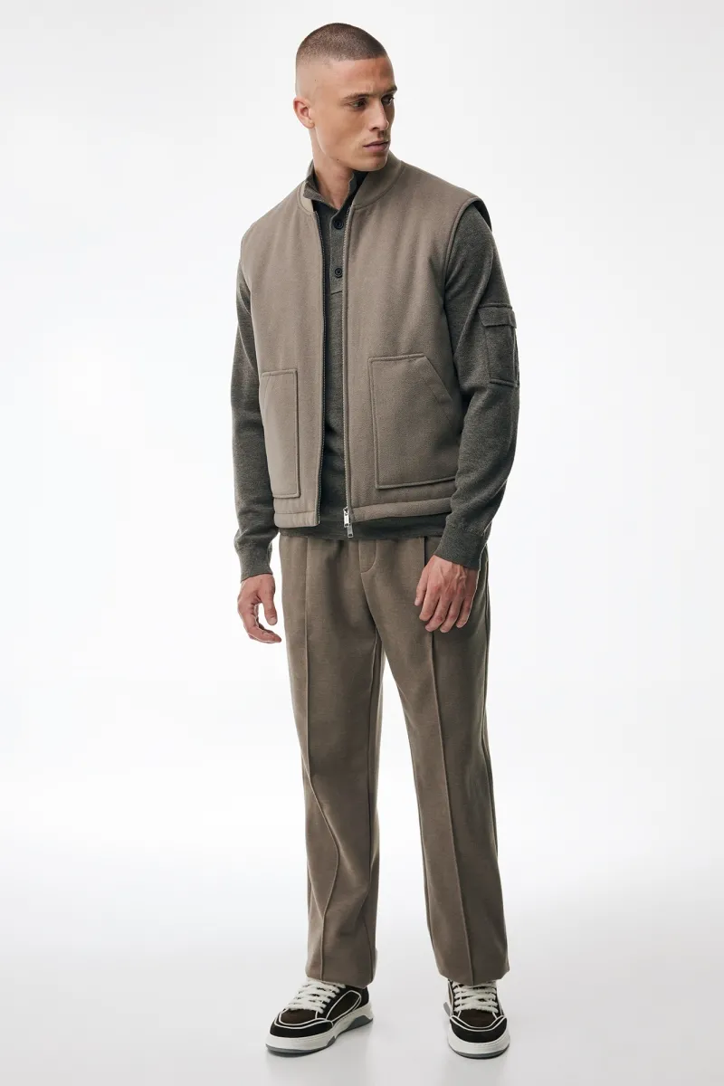 Bodywarmer Zach | Soft Taupe
