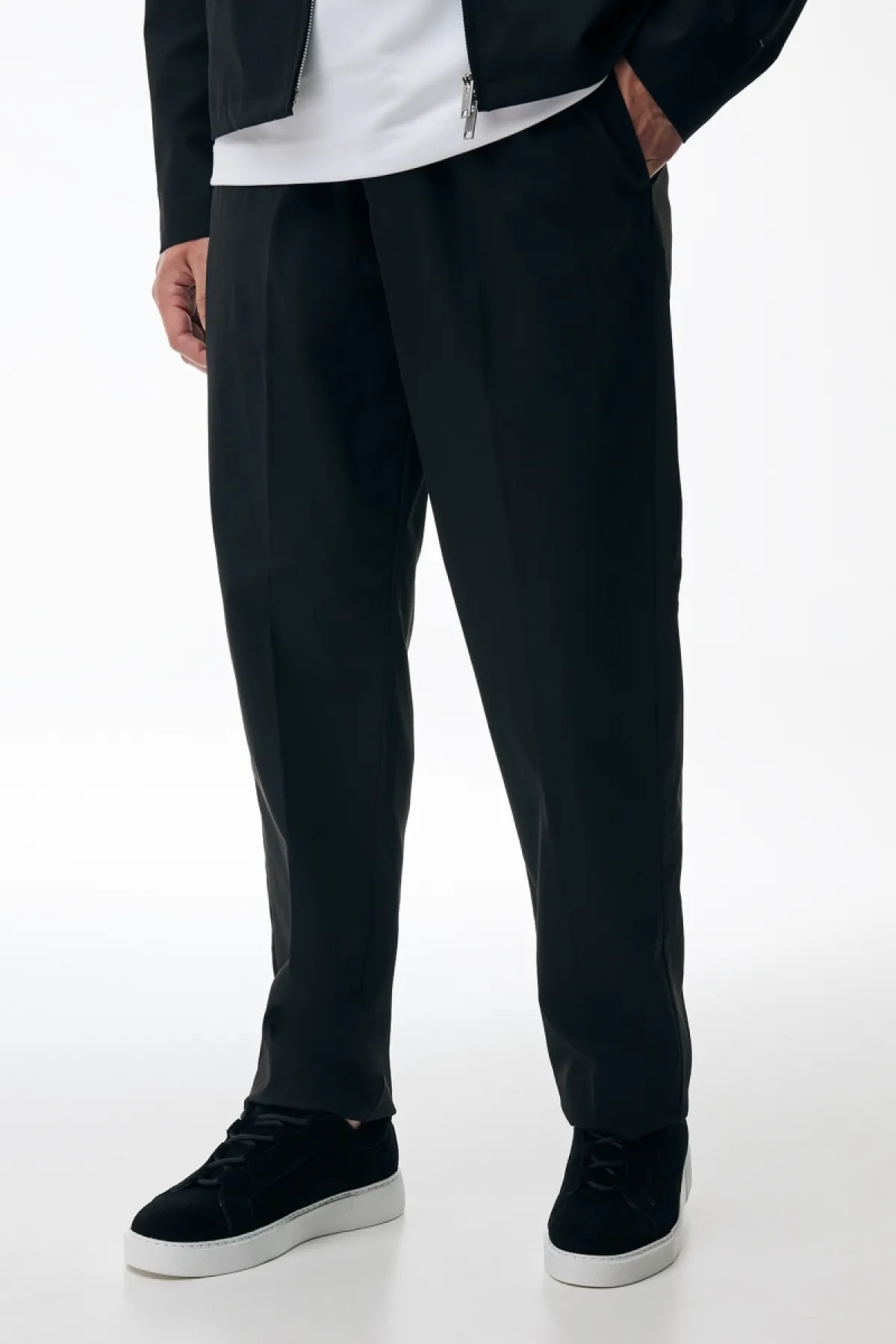 Monogram Pantalon Pax | Zwart