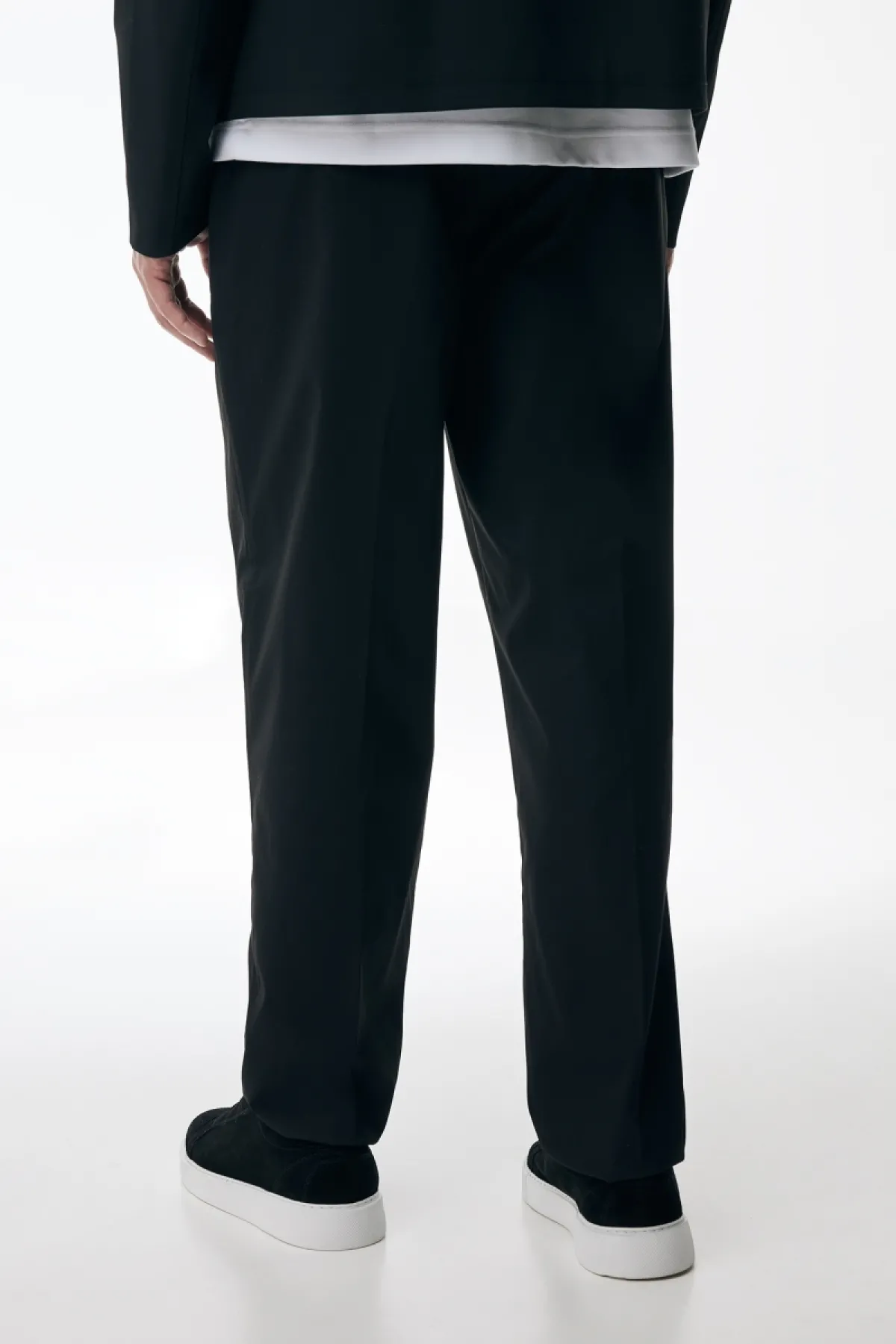 Monogram Pantalon Pax | Zwart