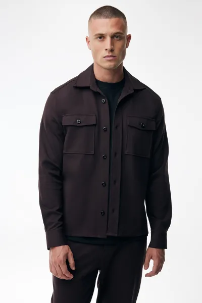 Overshirt Midtown | Bordeaux
