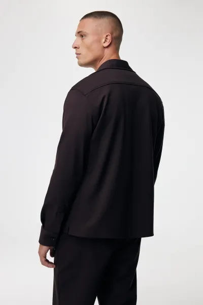 Overshirt Midtown | Bordeaux