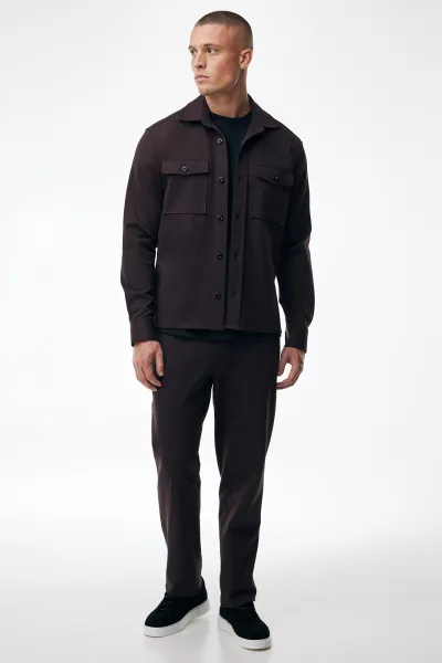 Overshirt Midtown | Bordeaux