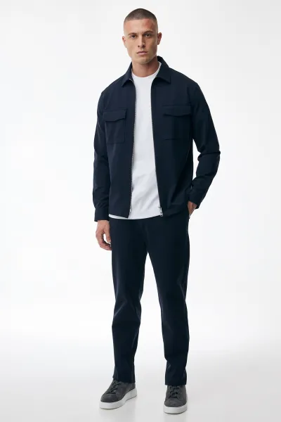 Overshirt Oaks | Donkerblauw