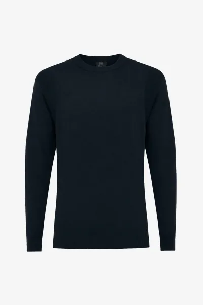 Roundneck | Donkerblauw