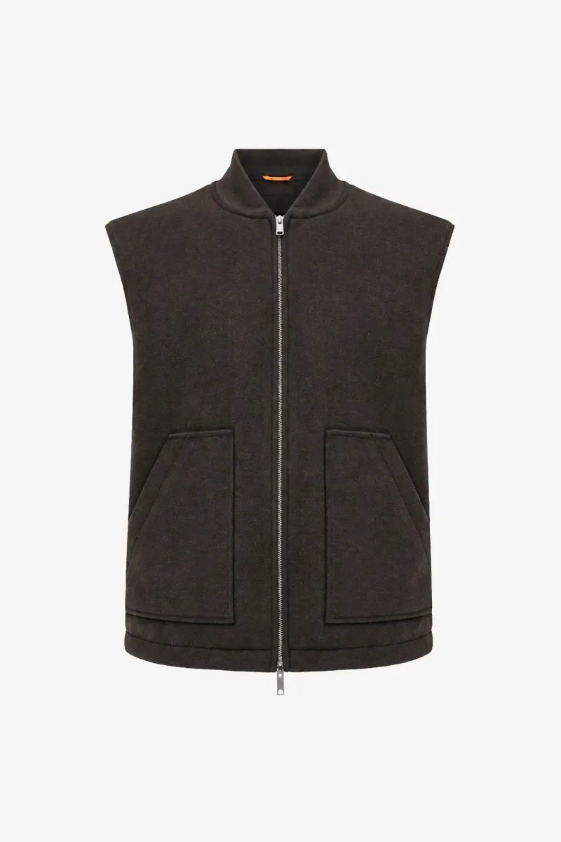 Bodywarmer Zach | Donkerbruin