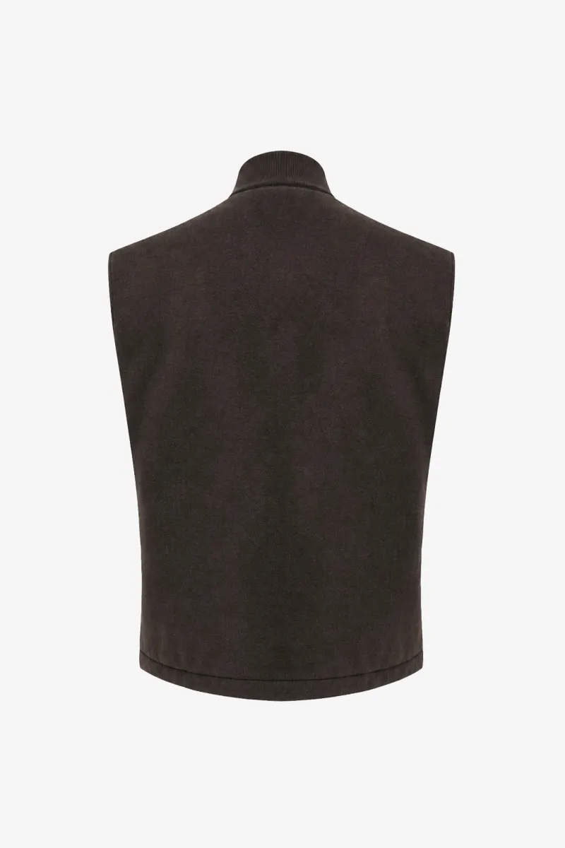 Bodywarmer Zach | Donkerbruin
