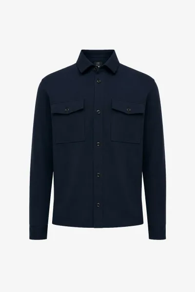 Overshirt Midtown | Donkerblauw