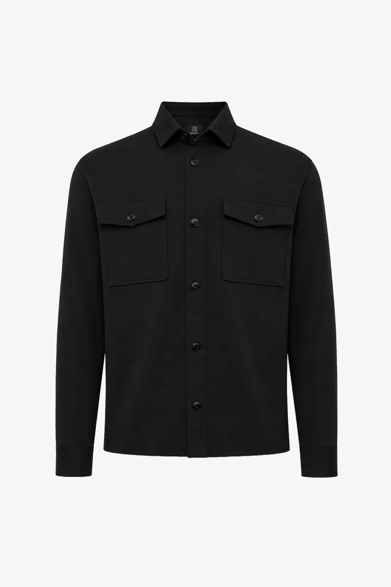 Overshirt Midtown | Zwart