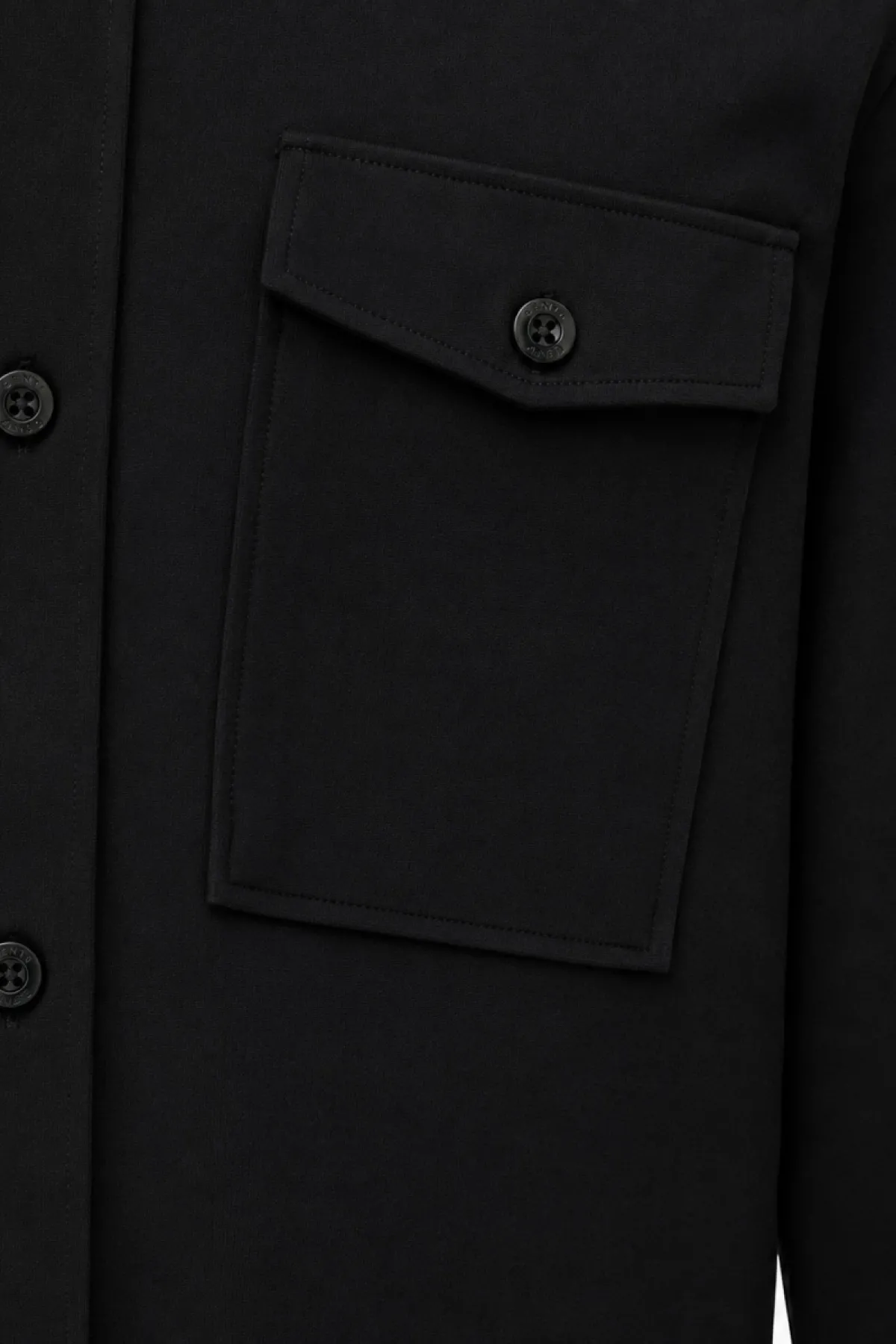 Overshirt Midtown | Zwart