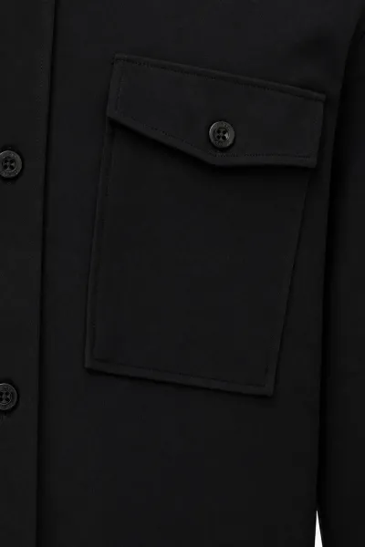 Overshirt Midtown | Zwart