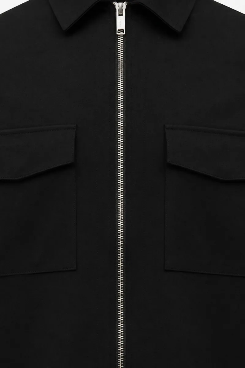Overshirt Oaks | Zwart
