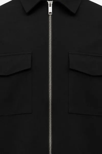 Overshirt Oaks | Zwart