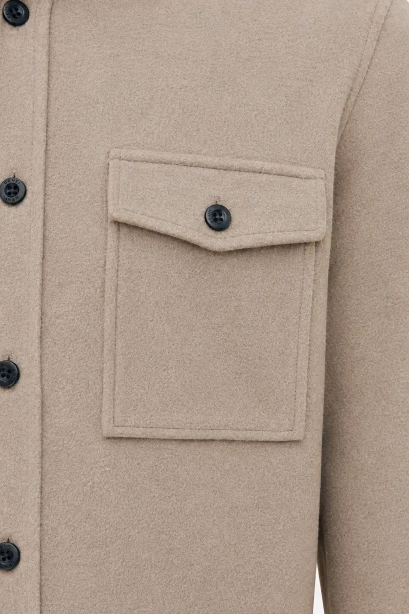 Overshirt Midtown | Soft Taupe