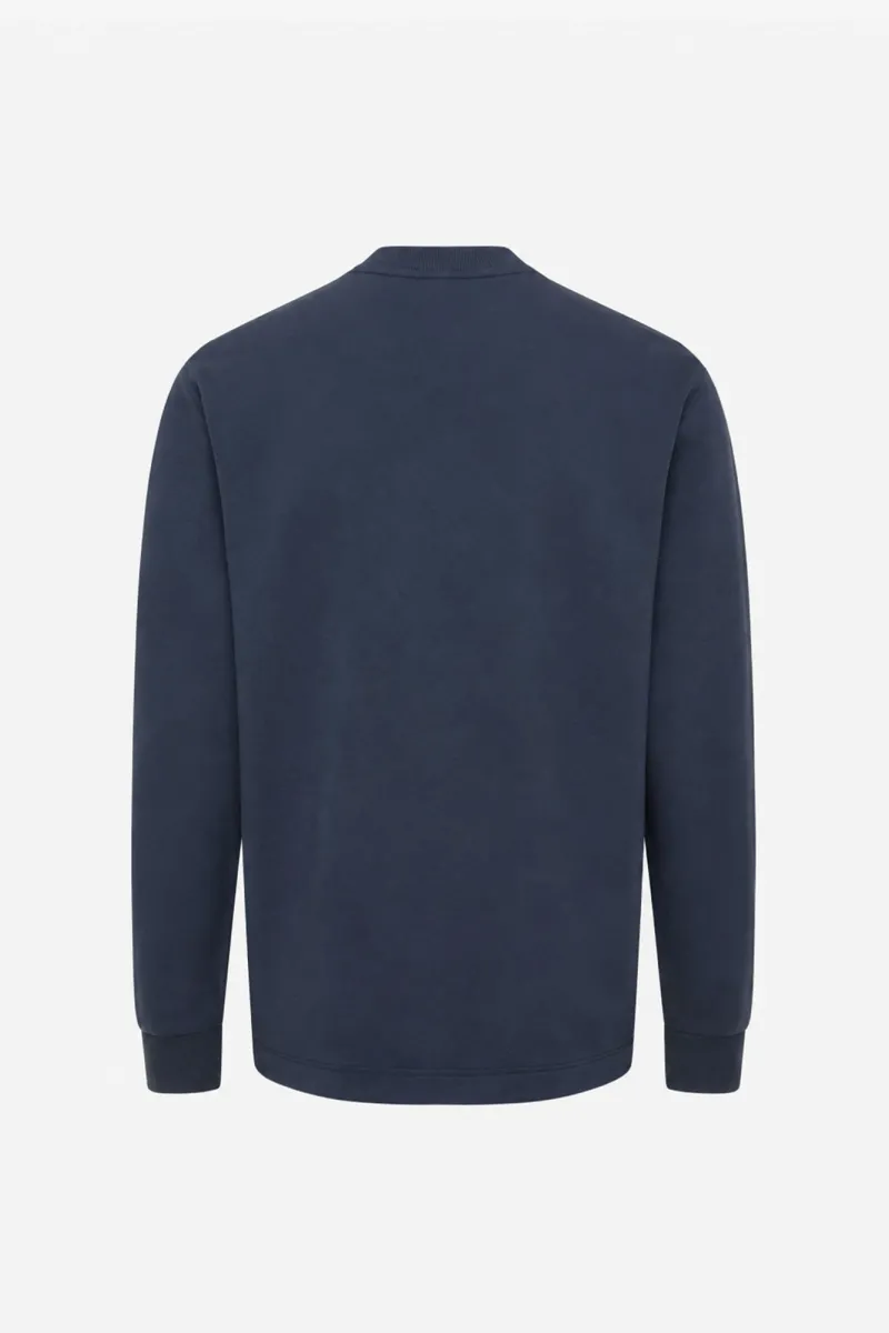 Longsleeve T-Shirt | Donkerblauw