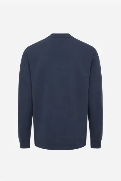 Longsleeve T-Shirt | Donkerblauw