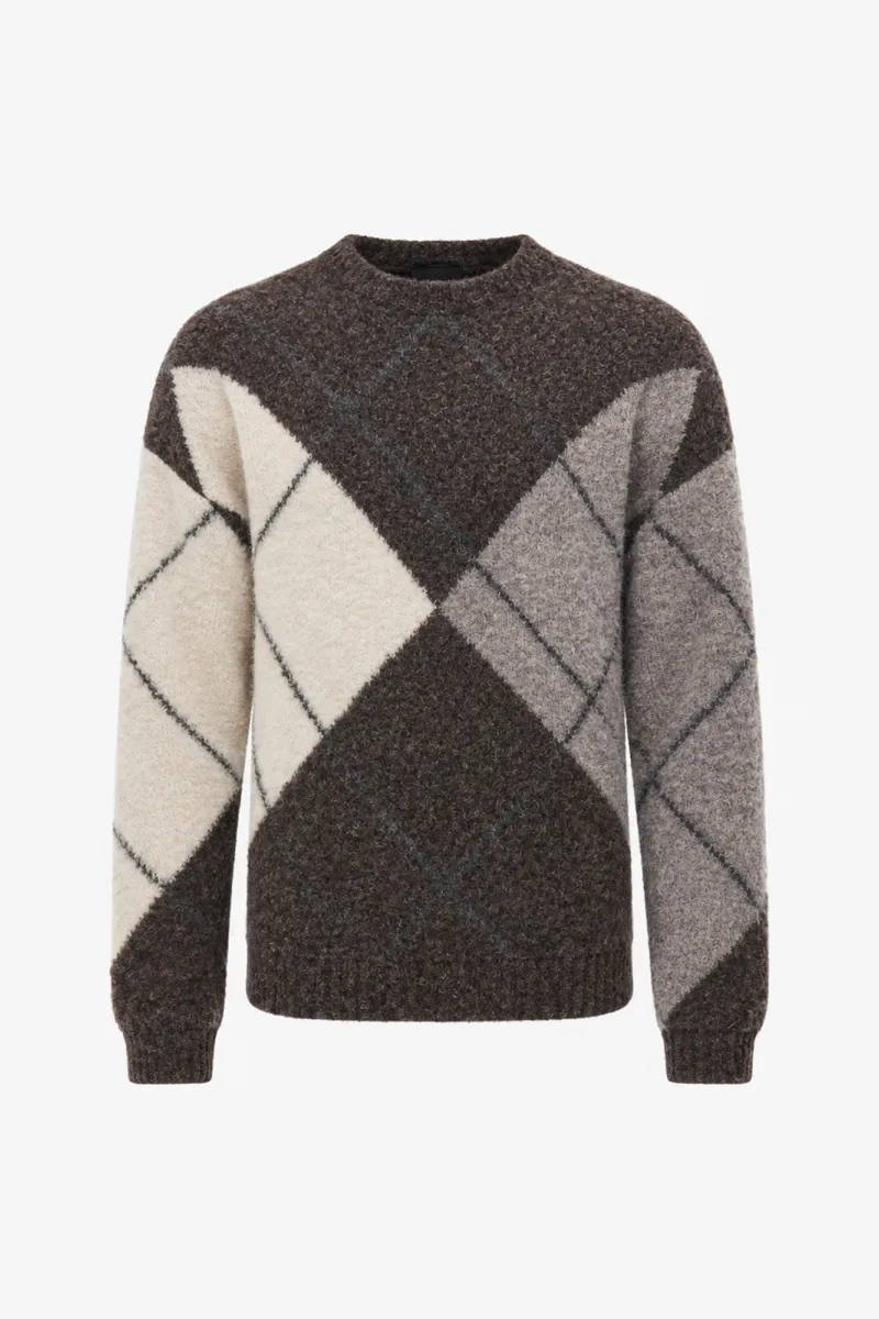 Monogram Brushed Roundneck | Bruin