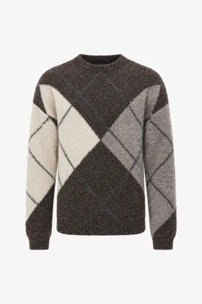 Monogram Brushed Roundneck | Bruin