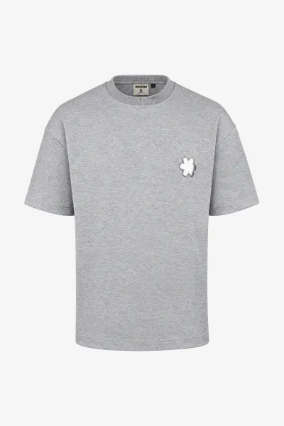 Monogram Chrome T-shirt | Grijs