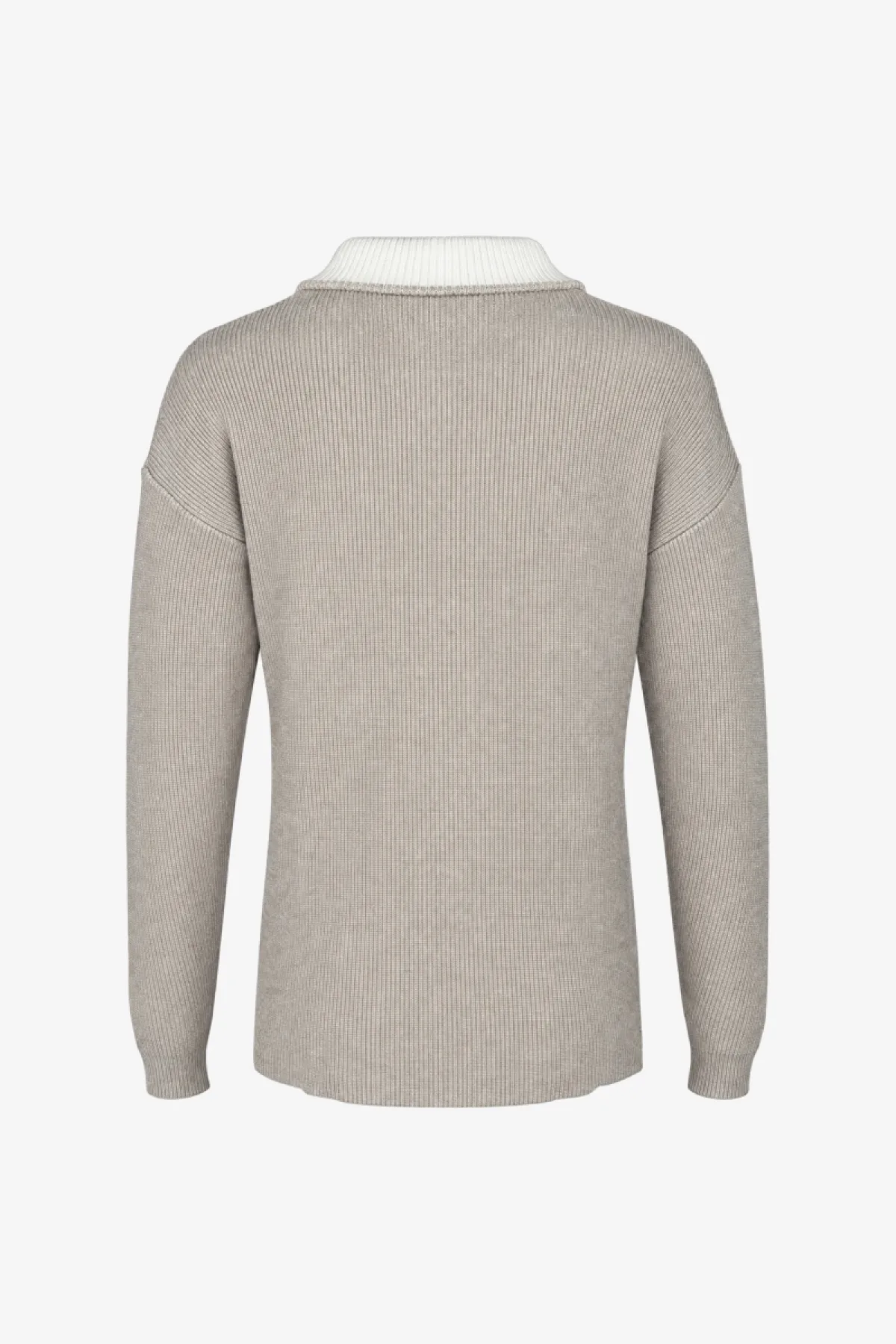 Relaxed Turtle Zip | Beige