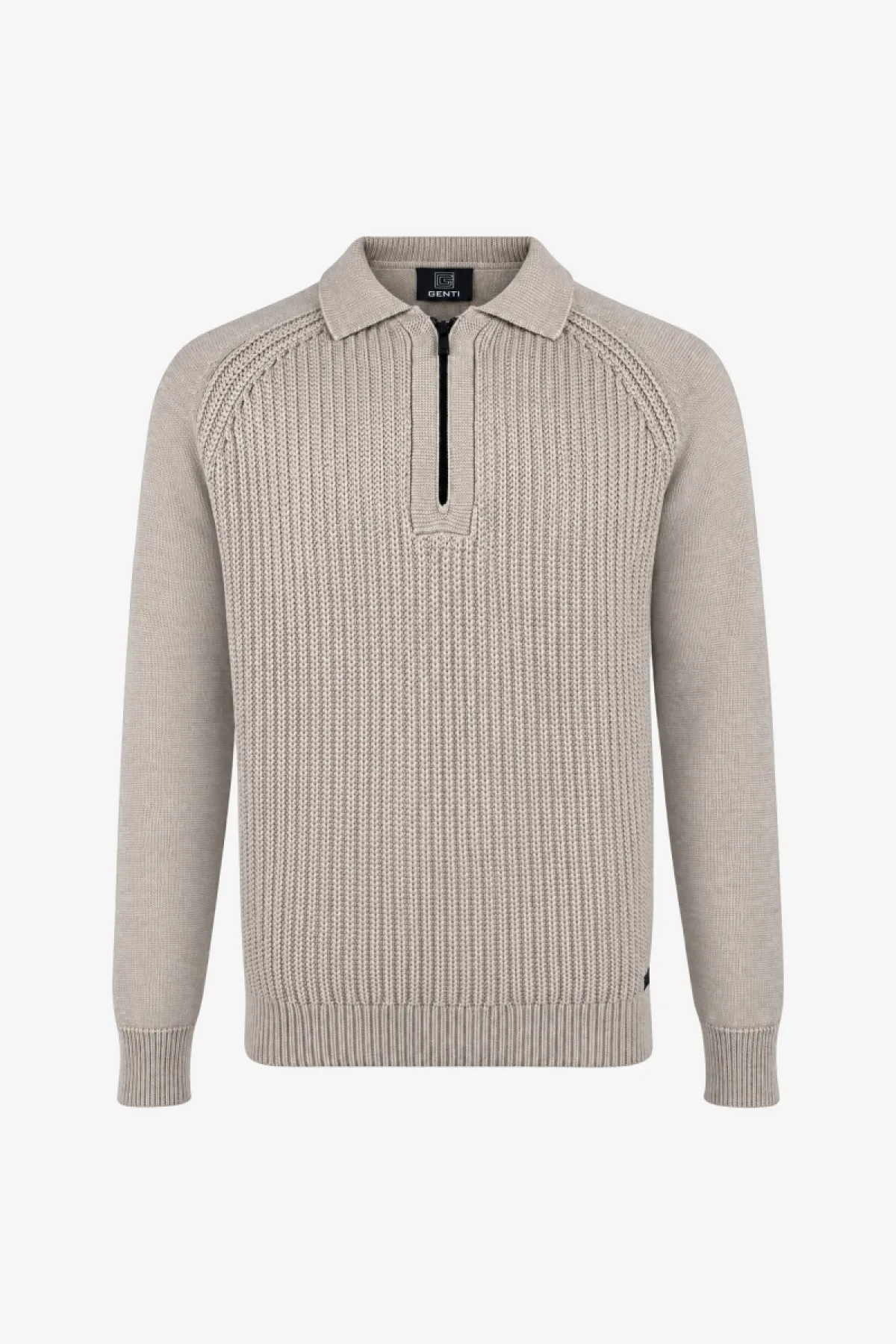 Polo Zip | Beige