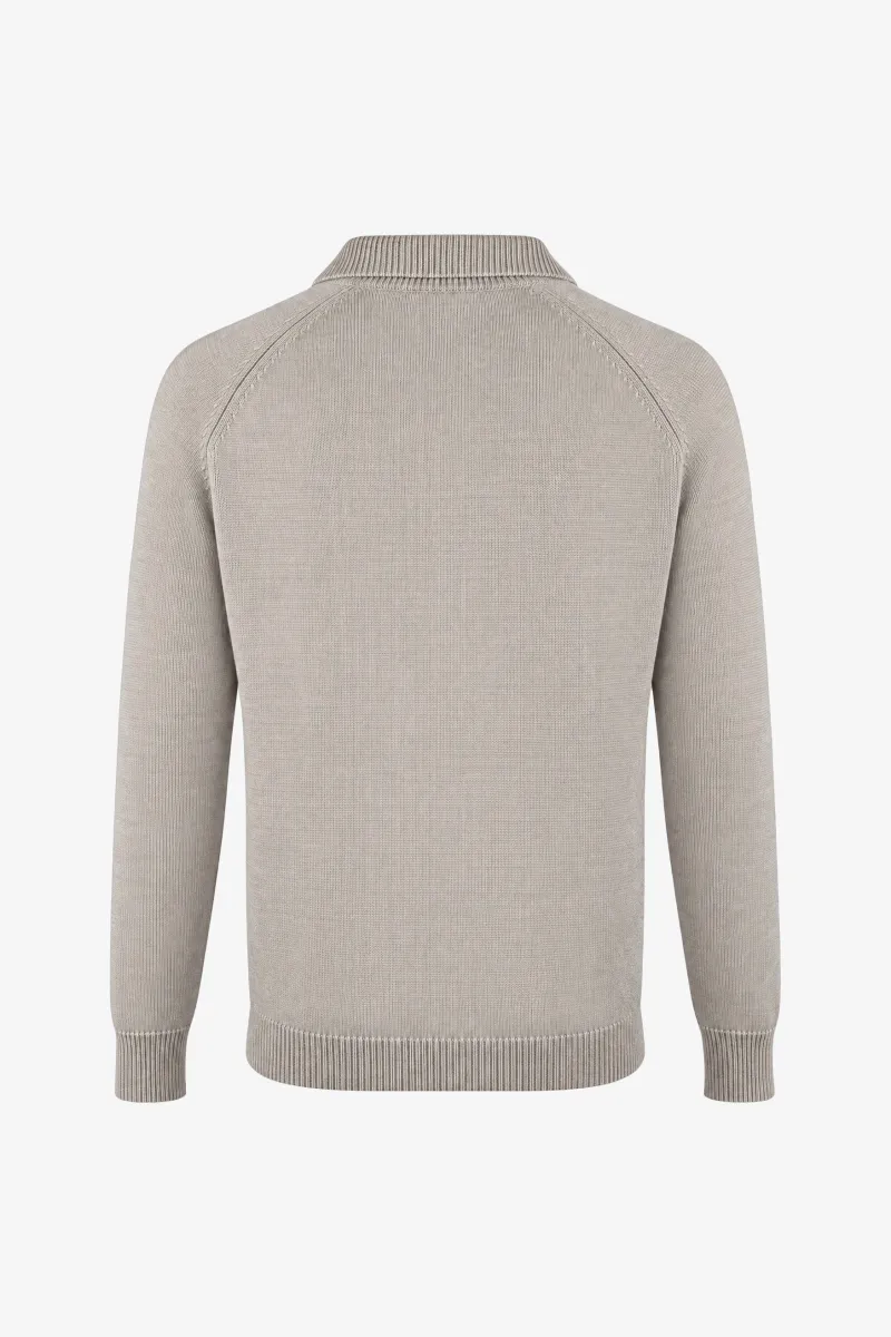 Polo Zip | Beige