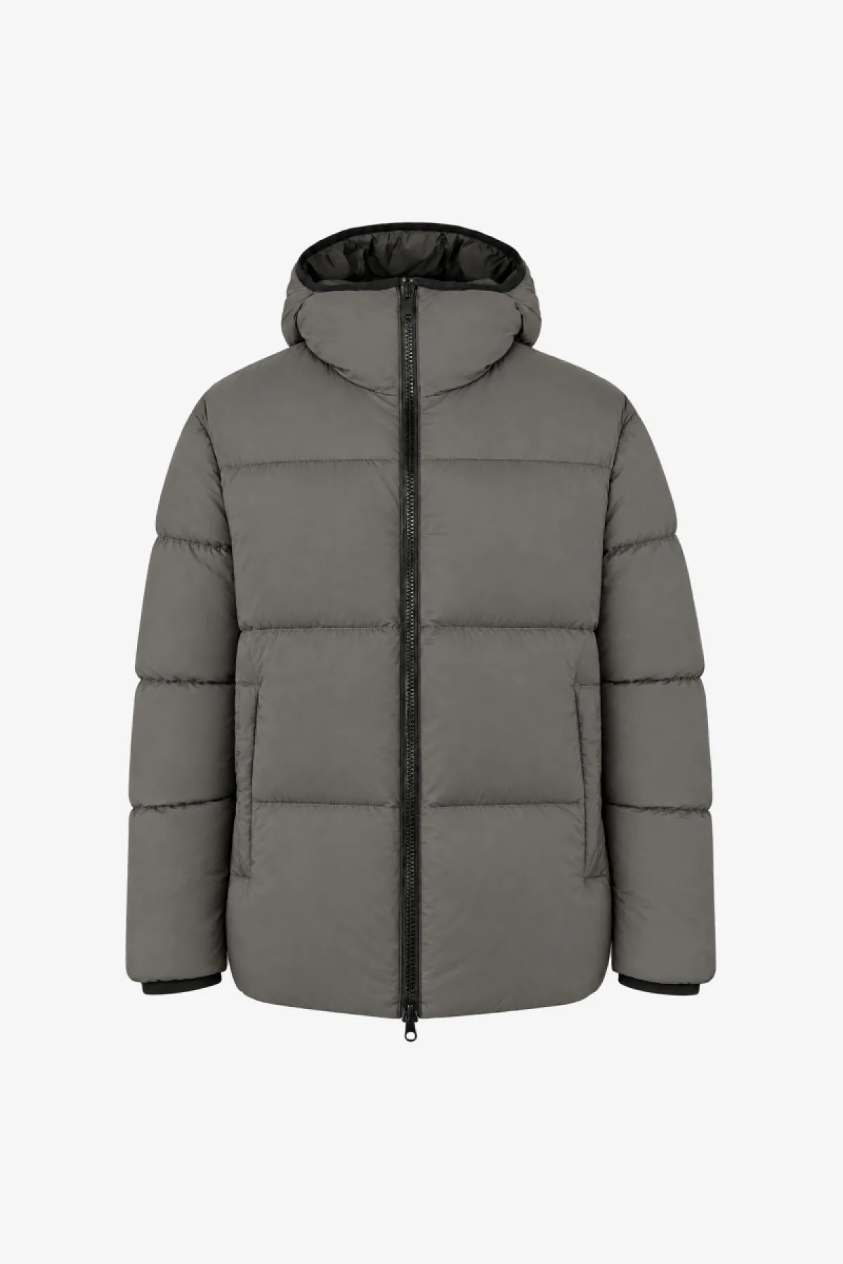Monogram Winterjas Knox | Donkergrijs