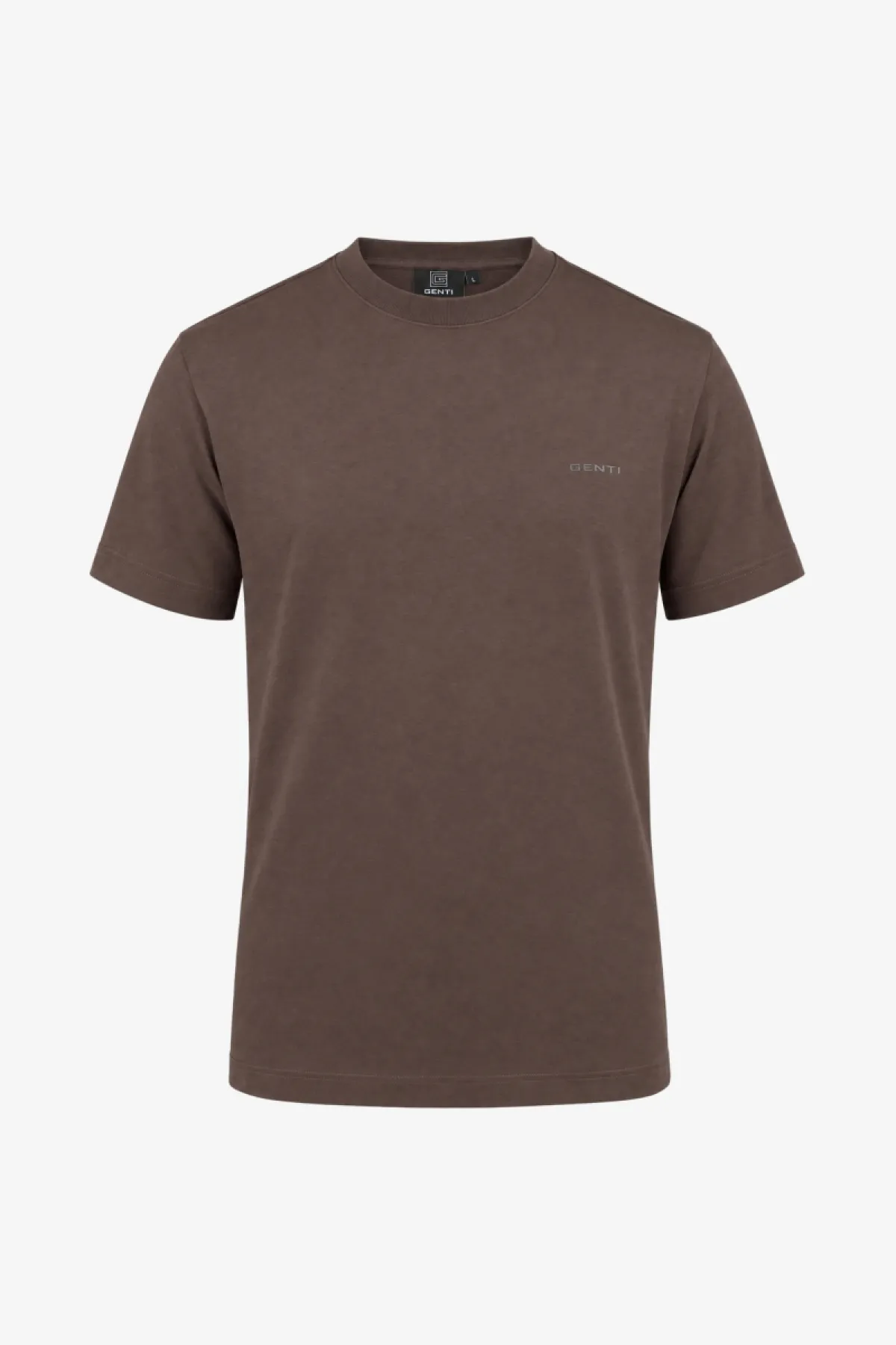 Flower Backprint T-shirt | Bruin