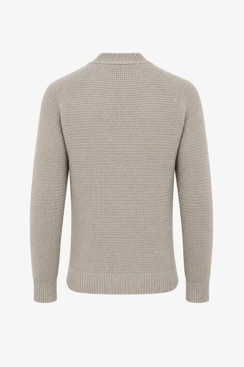 Gebreide Turtle Neck | Beige