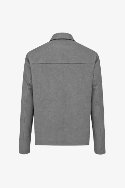 Shirtjacket Viper | Grijs