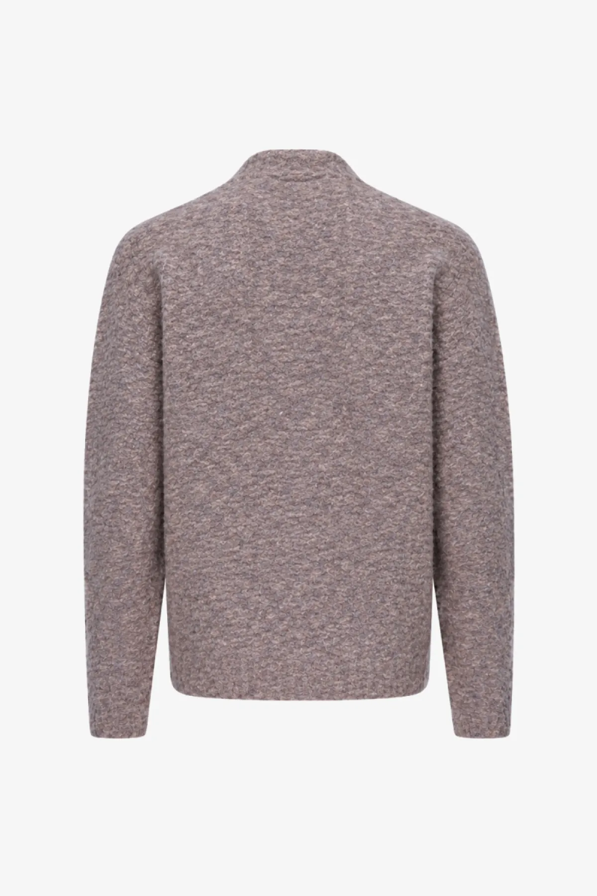 Monogram Turtle Zip | Taupe