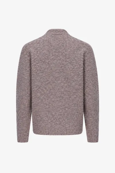 Monogram Turtle Zip | Taupe