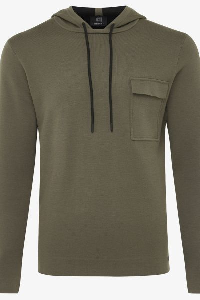 Hoodie pocket groen