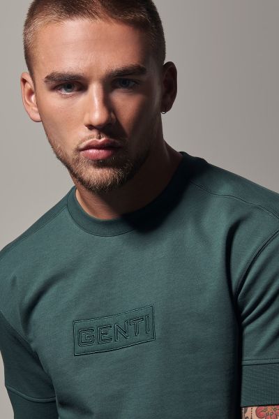 LOGO TEE GROEN