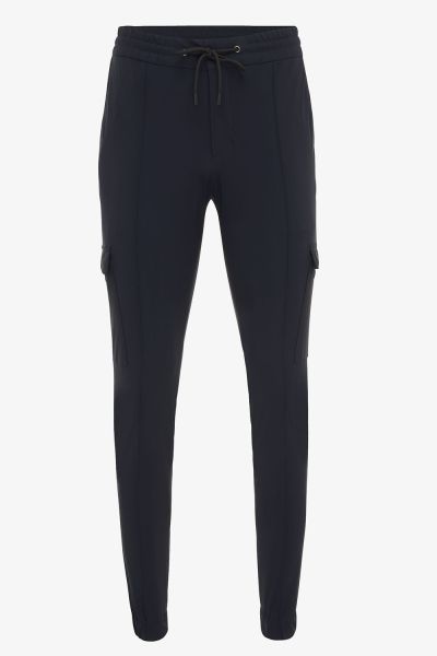 Dynamic stretch cargo donkerblauw