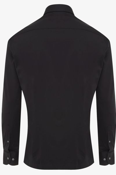 Jersey popover zwart