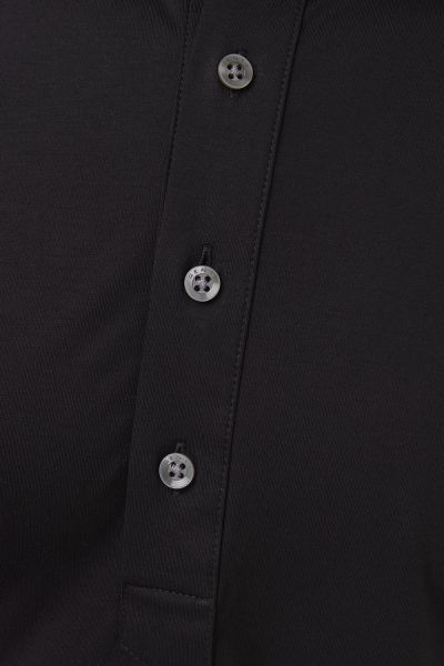 Jersey popover zwart