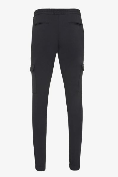 Cargo wol stretch donkerblauw