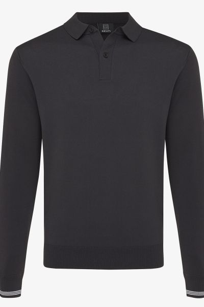 Cool dry polo donkergrijs