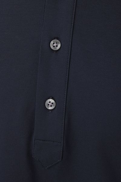 Jersey popover donkerblauw