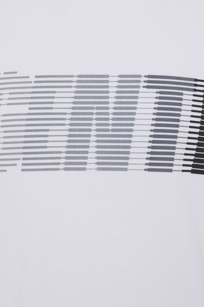 Logo print T-shirt wit