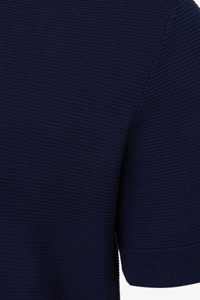 Cool dry polo 1 button donkerblauw