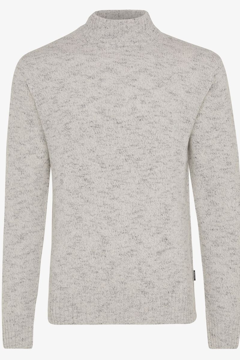 Wollen Turtle Melange Grijs